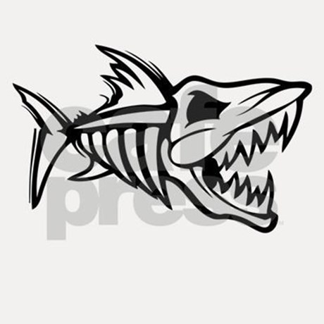 460x460 Bone Fish Shot Glass By Thebasictshirt