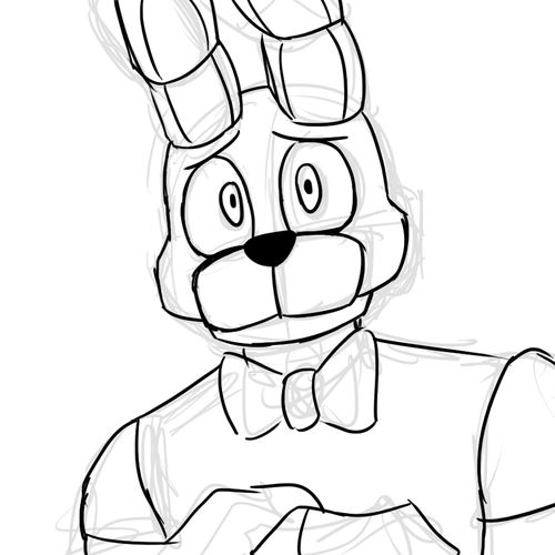 500x500 Bonnie Being His Quiet, Introvert Self Five Nights