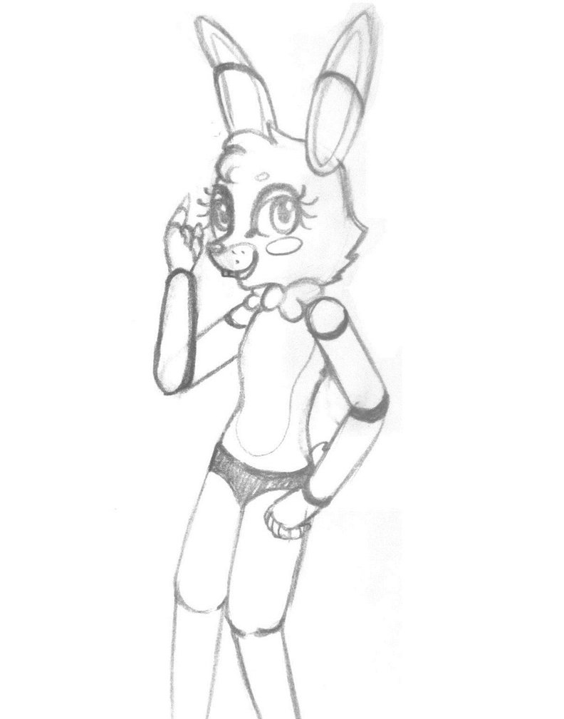 792x1009 Toy Bonnie (Female Version) By Eloylie