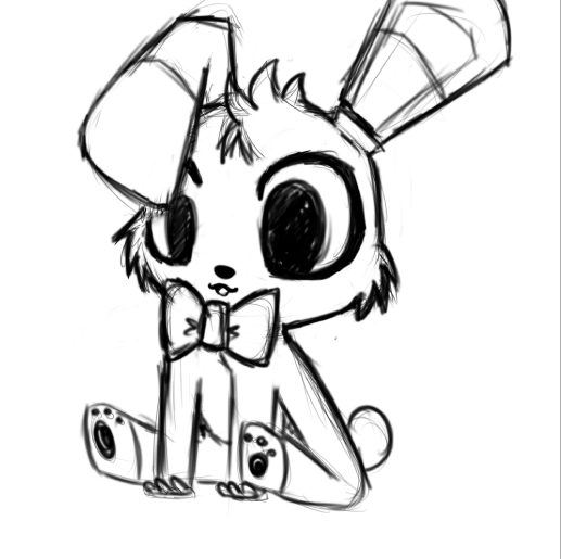 517x515 Bonnie Sketch By Crazybadluck