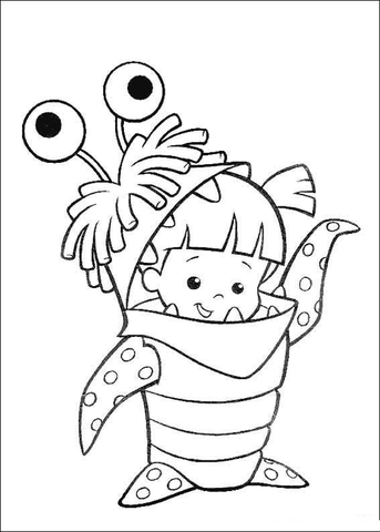 343x480 Boo Coloring Page Free Printable Coloring Pages
