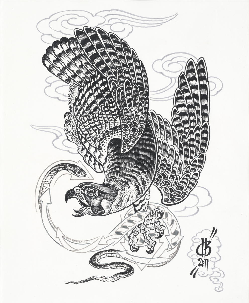 1000x1216 Drawing Christopher D. Brand