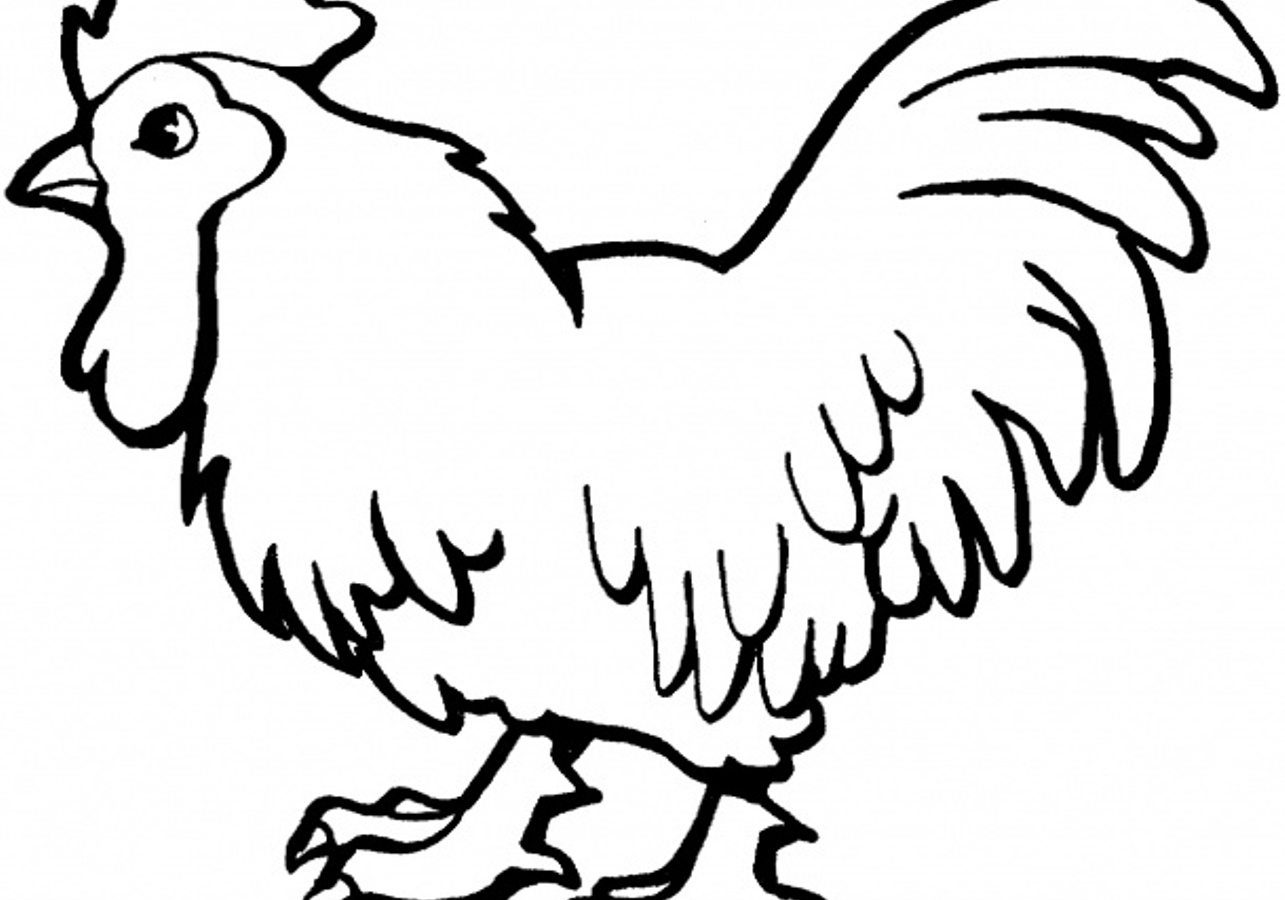 1285x900 Free Printable Farm Animal Coloring Pages For Toddler Easy