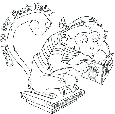 400x399 Best Fair Coloring Pages Print Trade Health Book Monkey Page 1 S