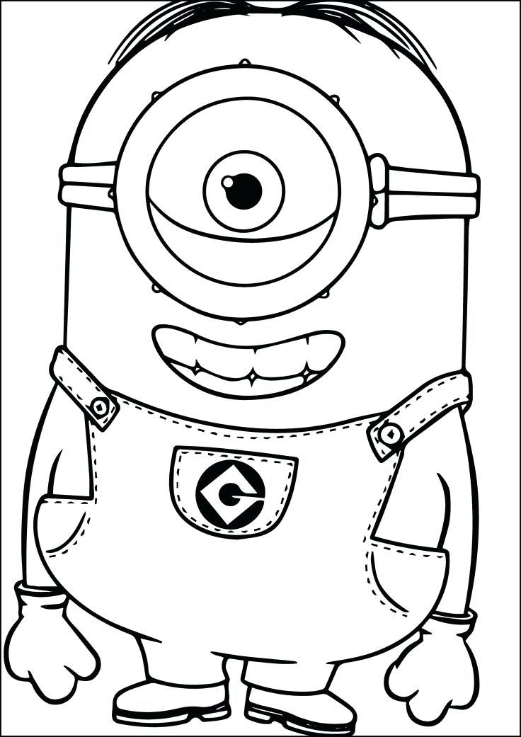 736x1041 Minion Coloring Book Together With Coloring Pages Of Minions