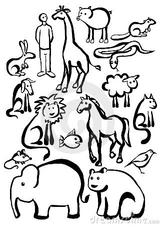 322x450 Coloring Pages Drawing Safari Animals Drawing In Colour Safari
