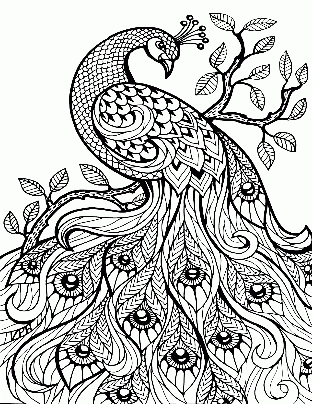 1275x1650 Adult Stress Relief Coloring Pages Printable