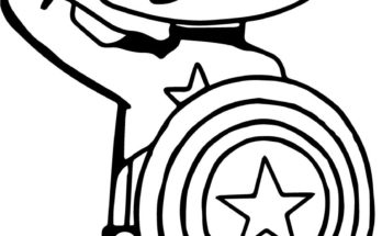 348x215 Draw Coloring Book Drawn Coloring Page Captain America. Draw
