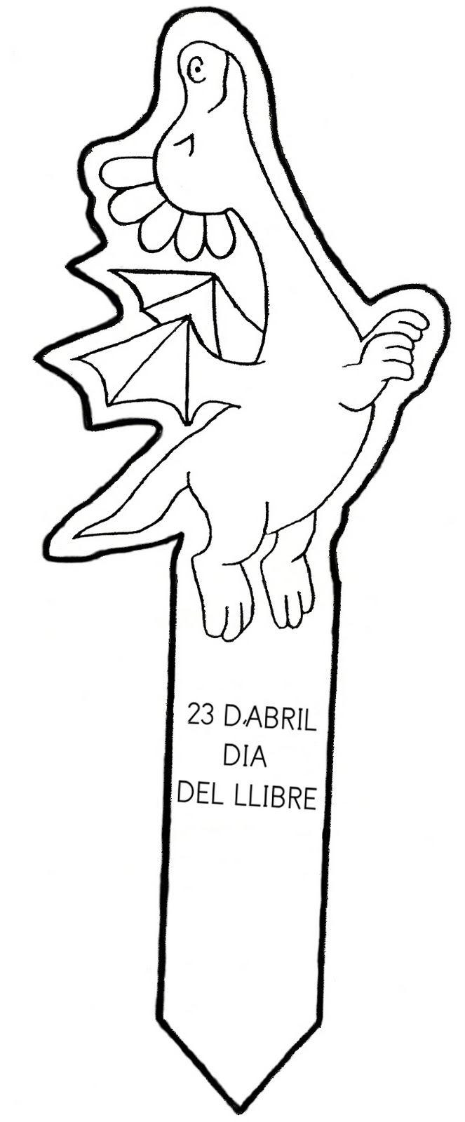 663x1600 A Dins De L' Aula Manualitats Punts De Llibre Dia De