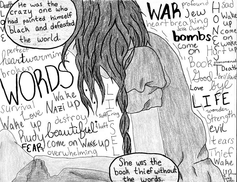 900x692 Bw Rudyliesel The Book Thief Spoiler By Goingbovine