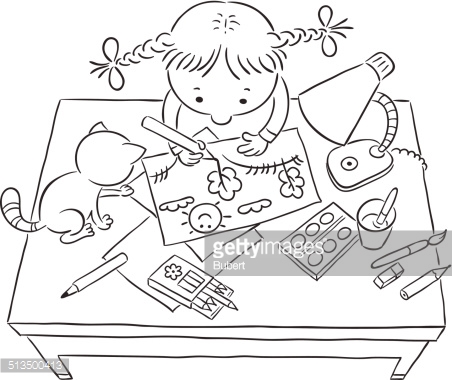 452x380 Pictures Drawing Outlines For Children,