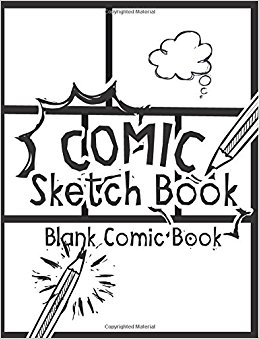 260x339 Comic Sketch Book