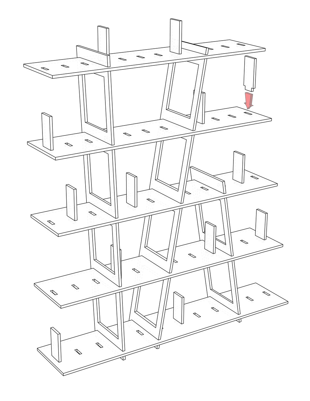 1000x1294 Bookshelf 01 Tim Cousino
