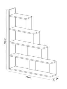 236x311 Gianna Bookcase Abbie's Dream Bedroom Products