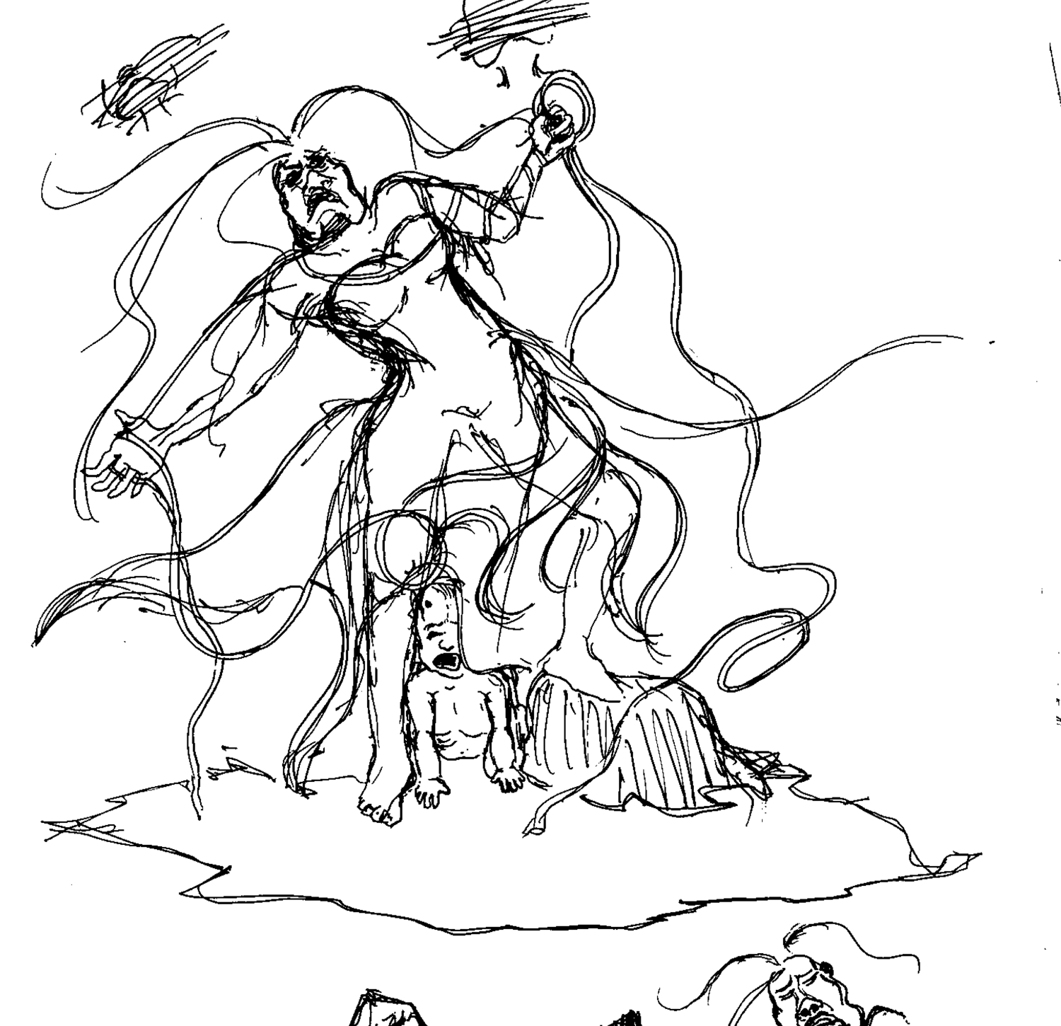 1500x1450 Drawing Parsleys