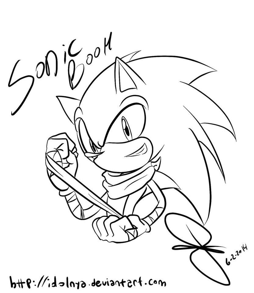833x959 Sonic Boom By Idolnya