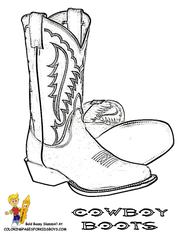 612x792 Cowboy Boots And Cowboy Hat Drawing Hd Shoe Clip Art Homemade