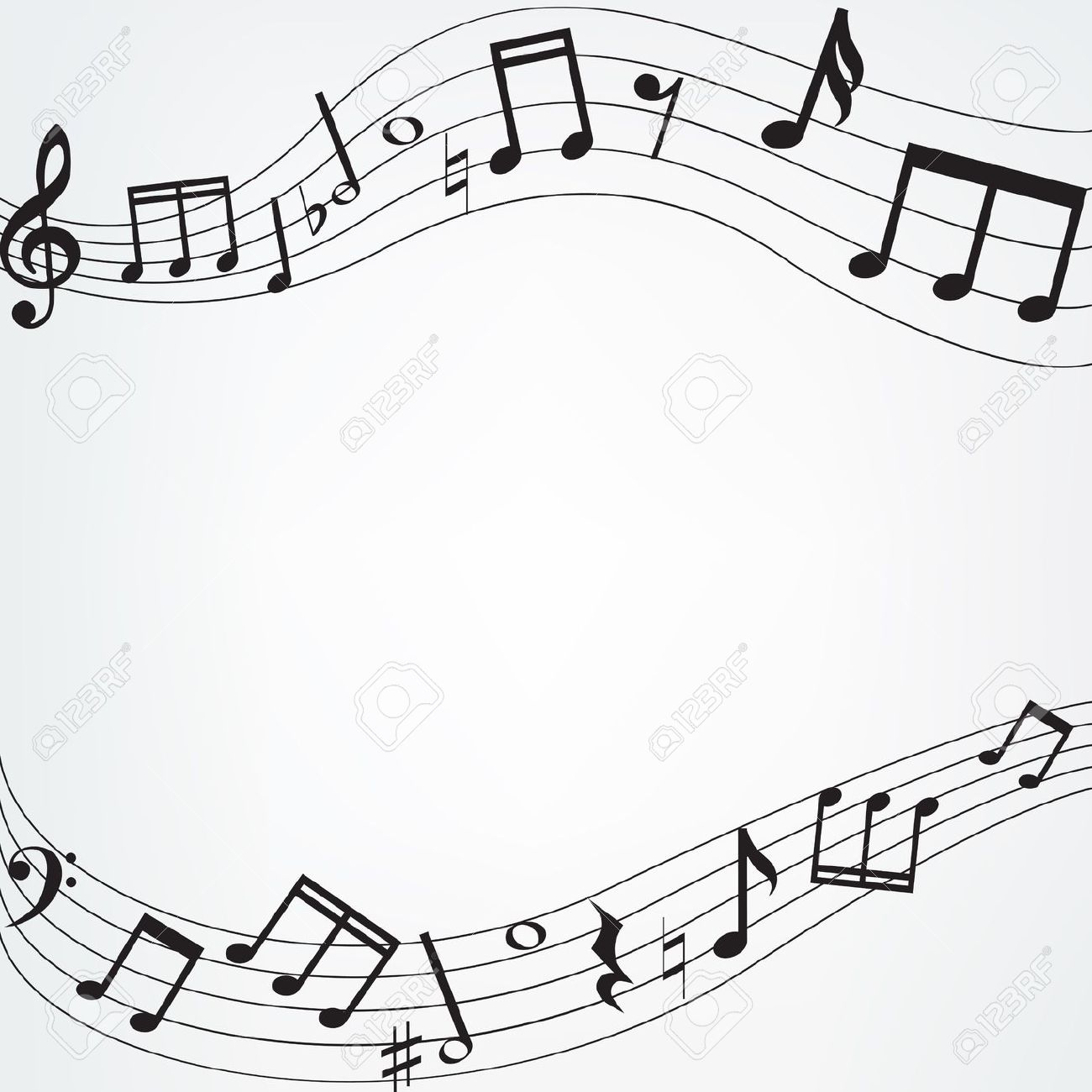 1300x1300 Music Border Clip Art Free