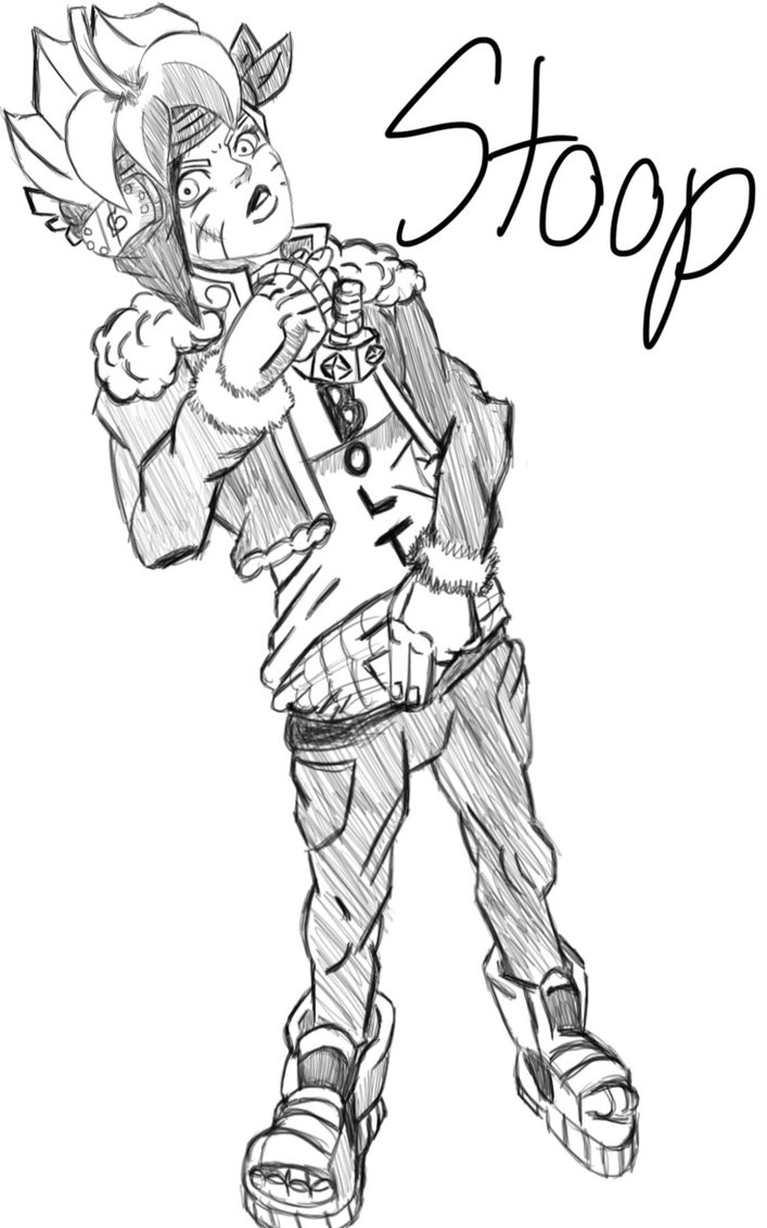 707x1131 Gangsta Boruto Sketch~~~~~~~~~ By Stoopisto Artisto