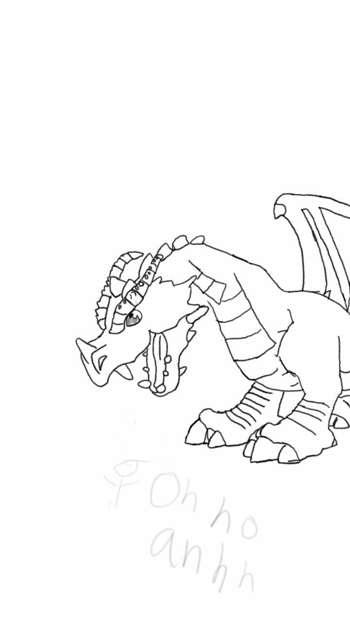 720x1280 My First Dragon! (Bah) Doodeling And Drawing 2015