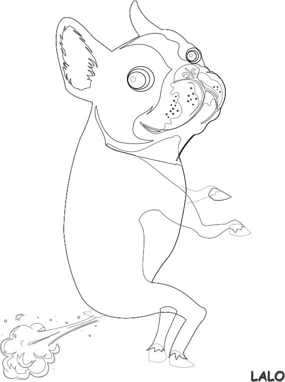 568x762 Lalo The Boston Terrier On Behance