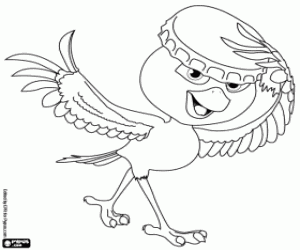 300x250 Rio Coloring Pages Printable Games