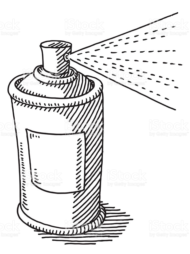 768x1024 Drawing Spray Paint Cans Drawing With Spray Paint Bottle Drawing