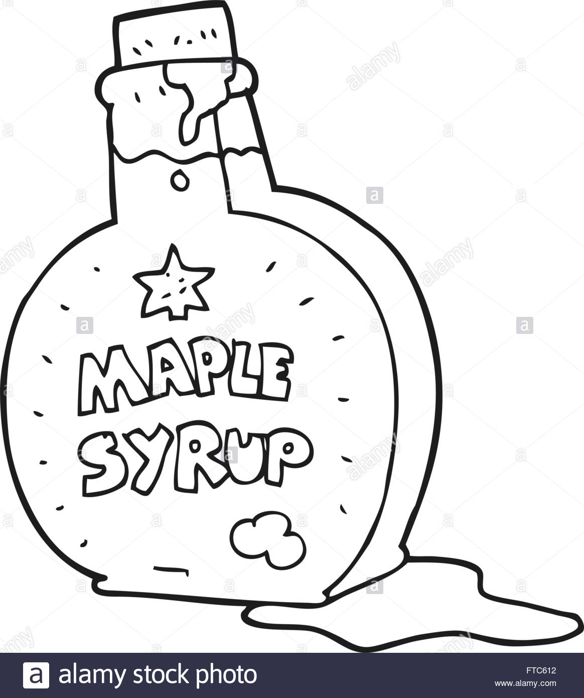 1164x1390 Drawn Bottle Colouring