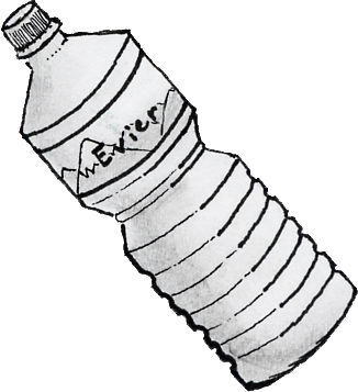 326x357 Bottle Of Water By Orialas