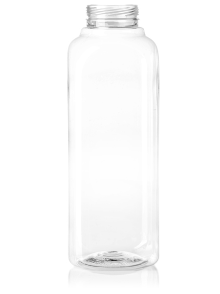 450x600 Oz Clear Pet French Square Bottle With 38 Ipec Neck Finish