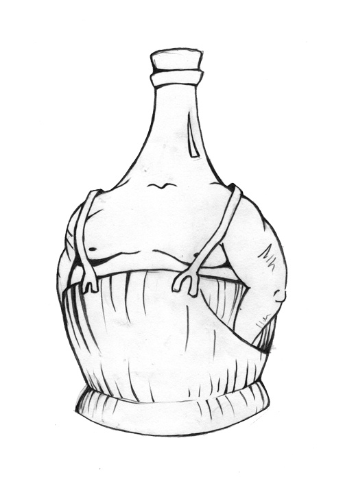 500x712 Anatomy Of A Wine Bottle