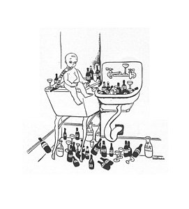 271x300 Liquor Bottles Drawings Fine Art America