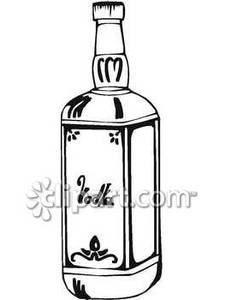 225x300 And White Bottle Of Vodka