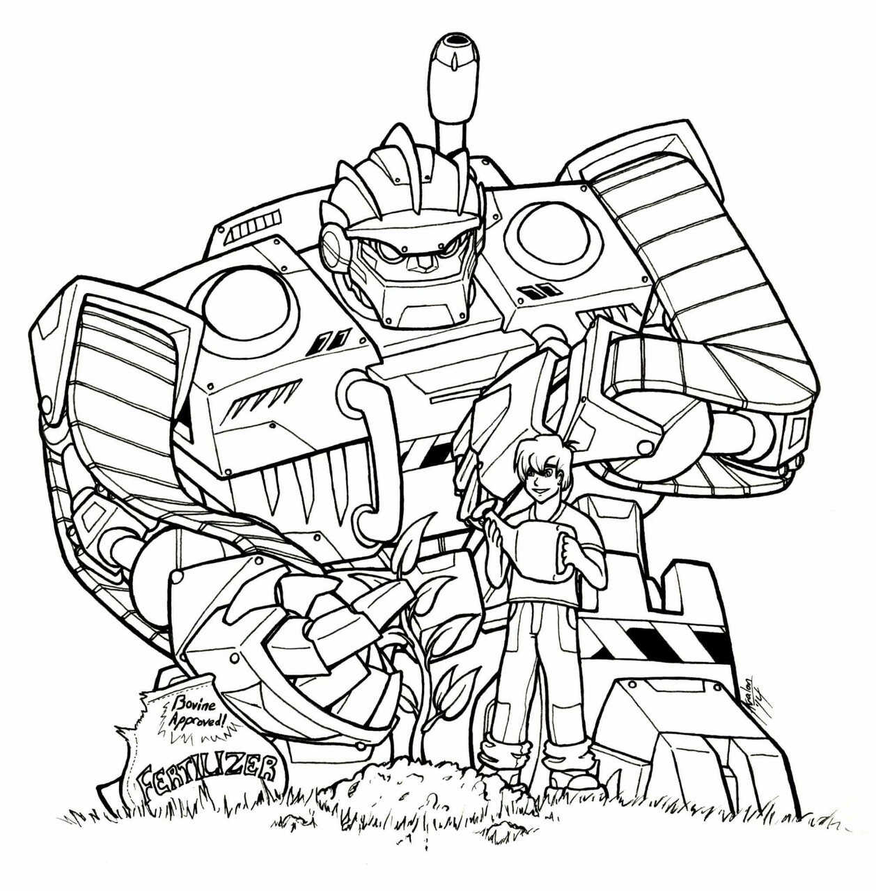 1258x1280 Precision Scribbles Some More Rescue Bots Fan Art, With Boulder