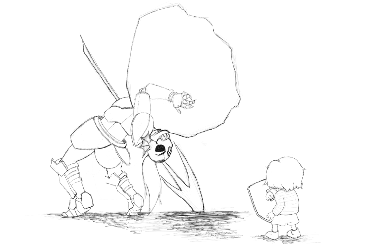 1280x849 Resultado De Imagem Para Undyne Suplexes A Huge Boulder