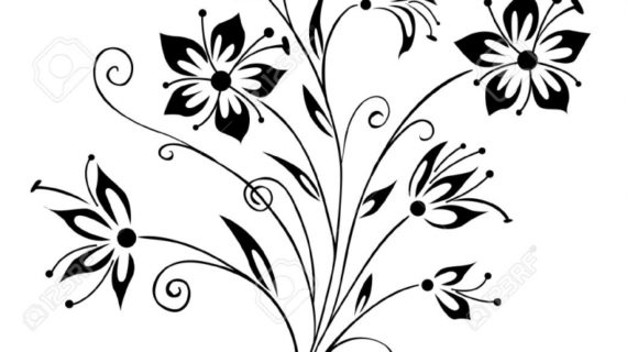 570x320 Bouquet Of Flowers Drawing Bouquet Of Flowers Coloring Pages