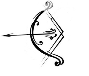 310x265 Latest Bow And Arrow Tattoo Designs
