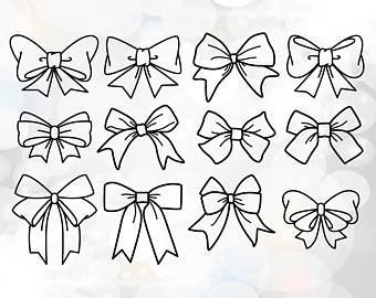 340x270 Bow Svg Etsy