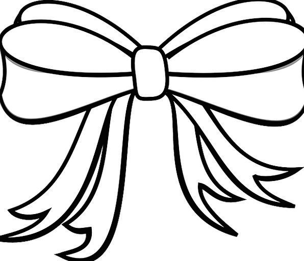 Bow Ribbon Drawing at GetDrawings | Free download