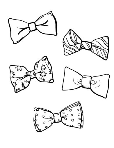 Bow Tie Drawing at GetDrawings | Free download