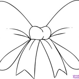 268x268 Hair Bow Coloring Page Kids Drawing And Coloring Pages