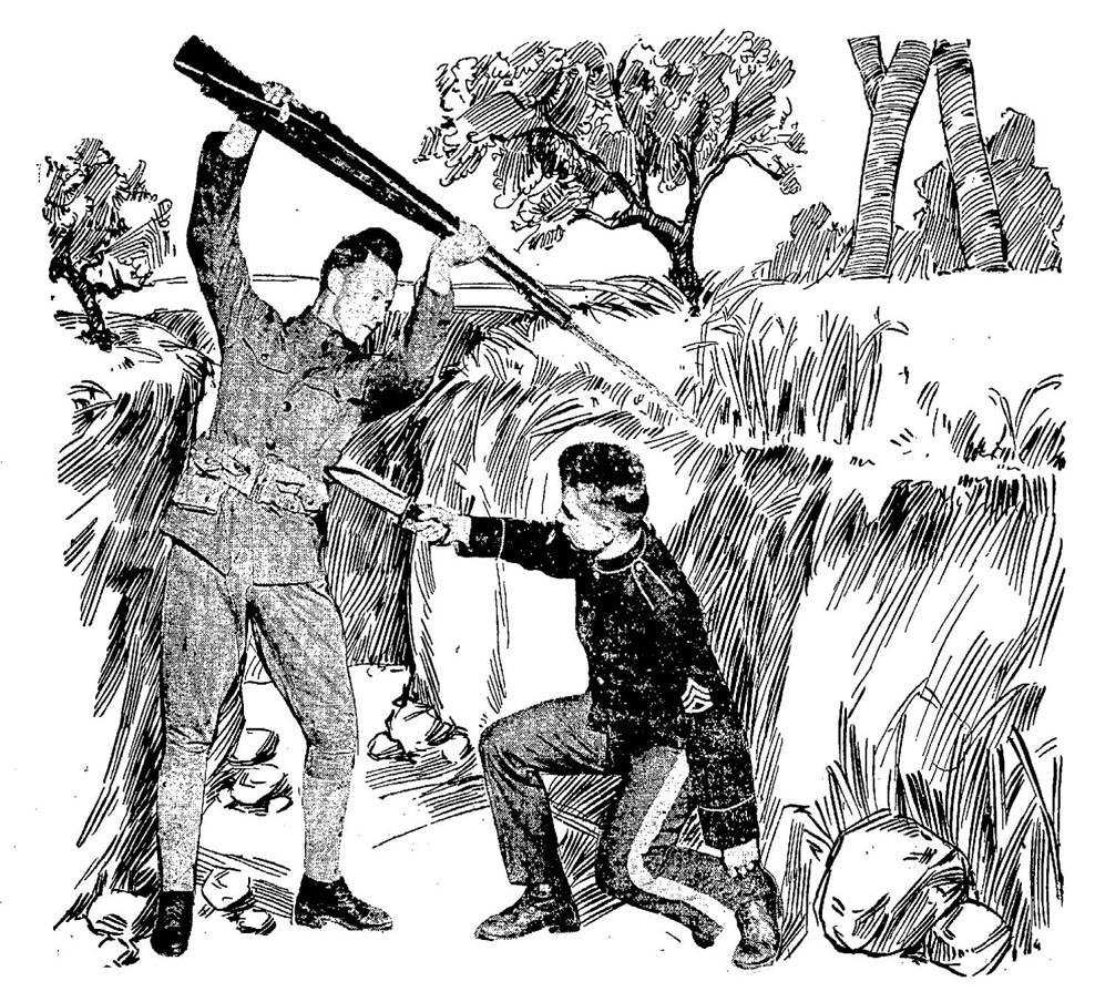 988x904 Bowie Knife Fights, Fighters Amp Fighting Techniques. Bowie