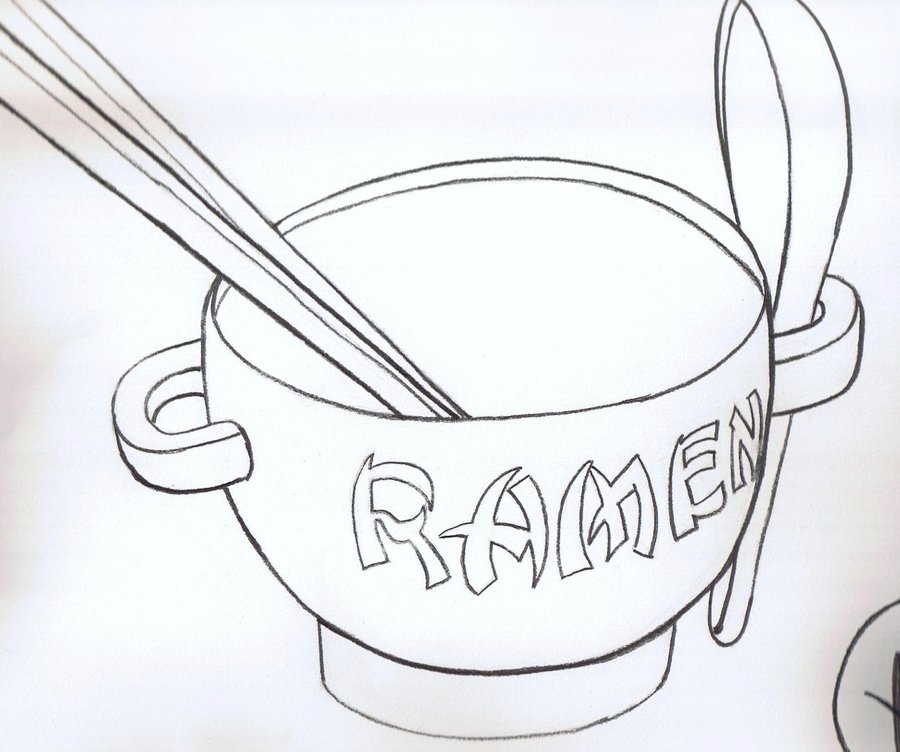 900x752 Ramen Bowl By Kabookie