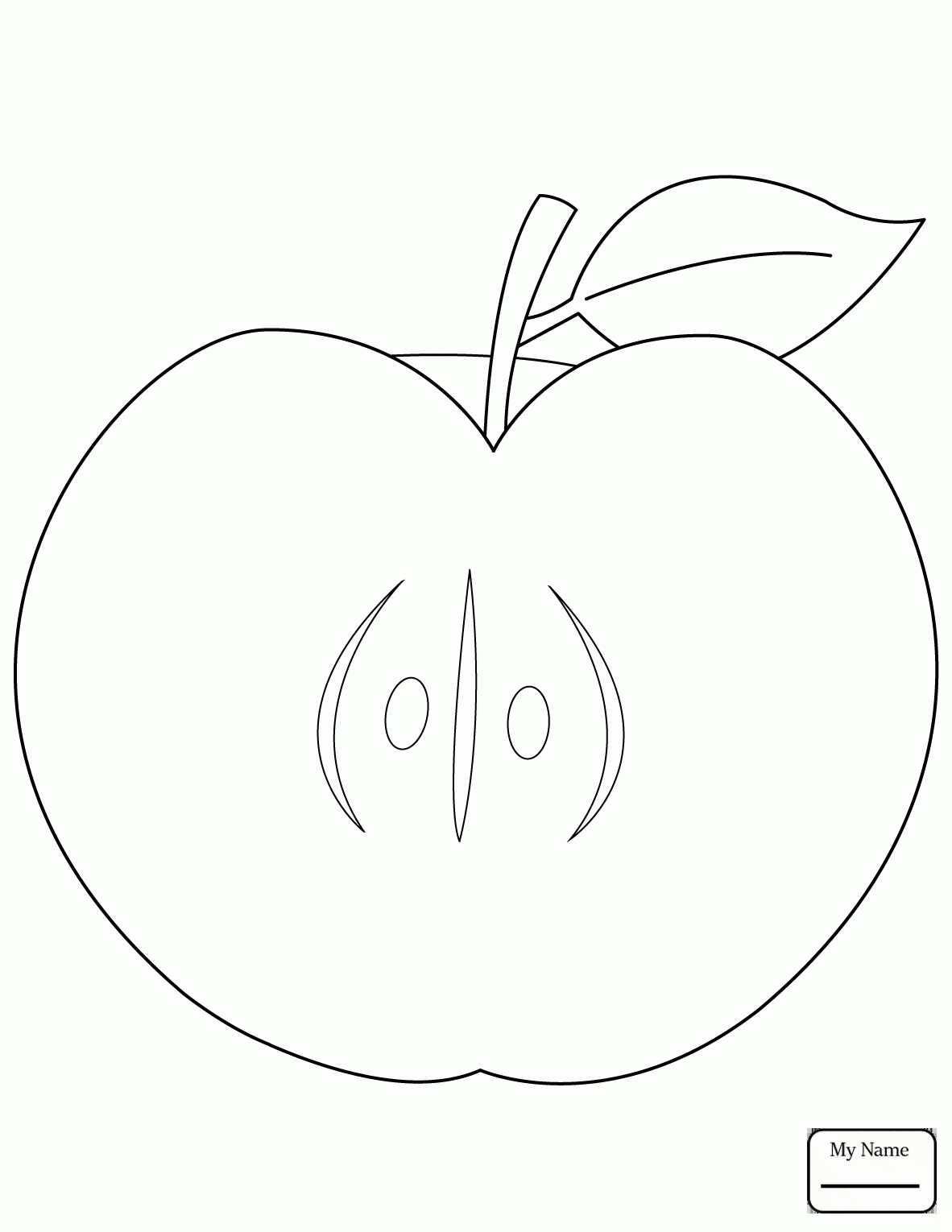 1182x1530 Fruits Bowl Of Fruits Apples Coloring Pages For Kids