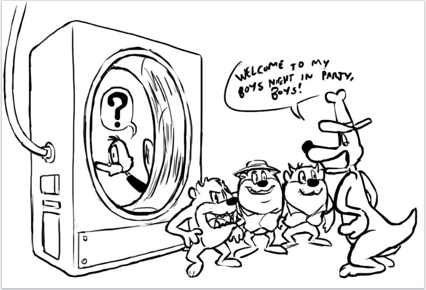 851x580 Mr. Thickley's Bowl O Rama 1 Boys' Night In By Murphyz