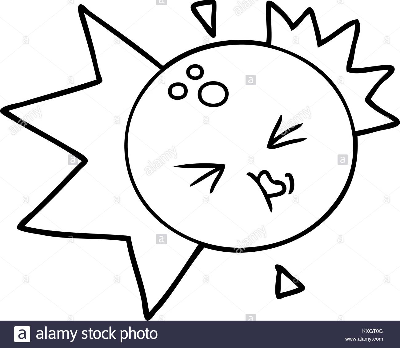 1300x1131 Cartoon Bowling Ball Striking Stock Vector Art Amp Illustration