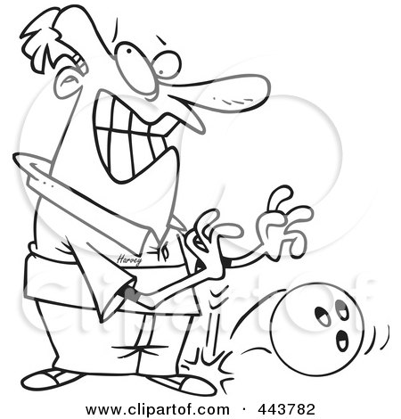 450x470 Royalty Free (Rf) Clip Art Illustration Of A Cartoon Black