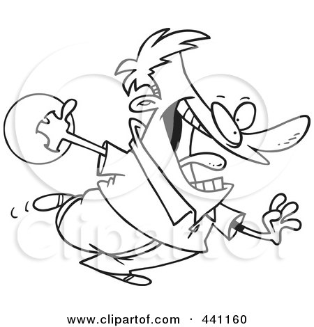 450x470 Royalty Free (Rf) Clip Art Illustration Of A Cartoon Man