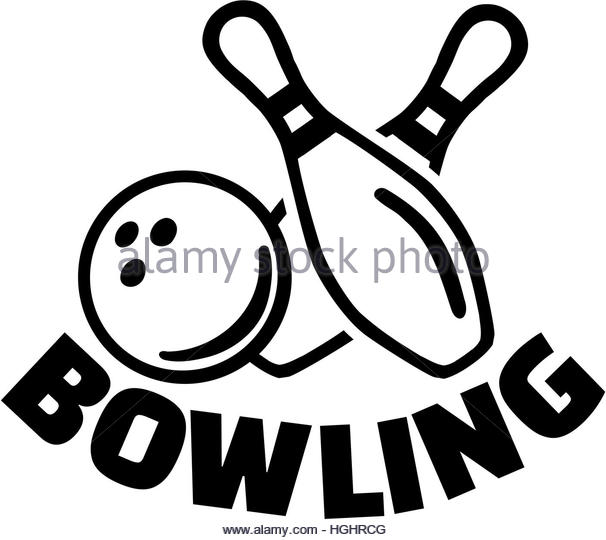 606x540 Bowling Pins Ball Icon Symbol Stock Photos Amp Bowling Pins Ball