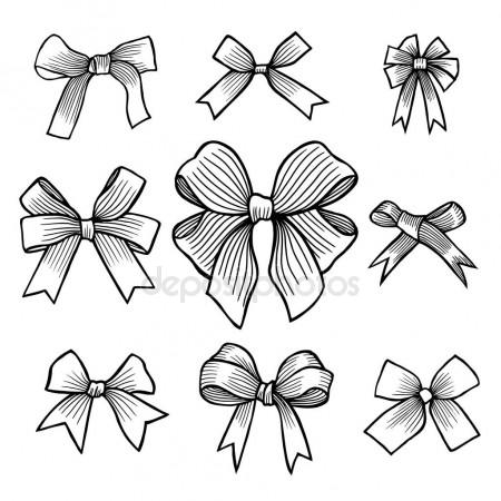 Bows Drawing at GetDrawings | Free download